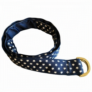 NWOT Women’s Vineyard Vines star D-ring belt Size XS